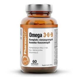 Omega 3-6-9 60 Kapsułek Softgel - Pharmovit
