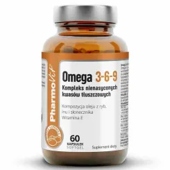 Omega 3-6-9 60 Kapsułek Softgel - Pharmovit