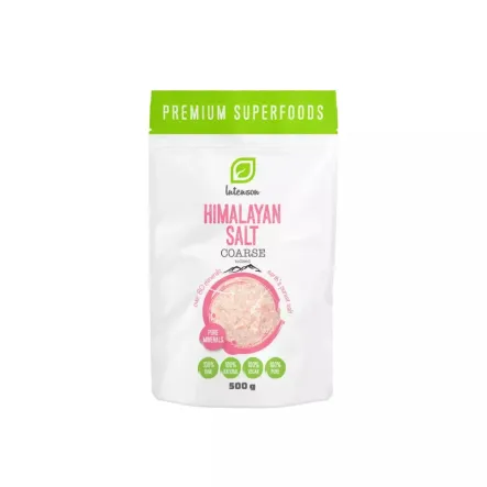 Sól Himalajska Jodowana Gruba 500 g - Intenson