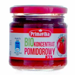 Koncentrat Pomidorowy 24% Bio 185 g - Primavika
