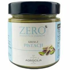 Krem Pistacjowy Bez Dodatku Cukru 200 g - Agrisicilia