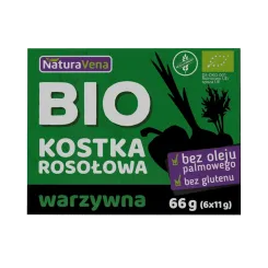 Kostka Rosołowa Warzywna Bio 66 g - NaturAvena