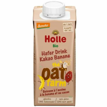 Napój Owsiany Kakao - Banan Bio Demeter 200 ml - Holle