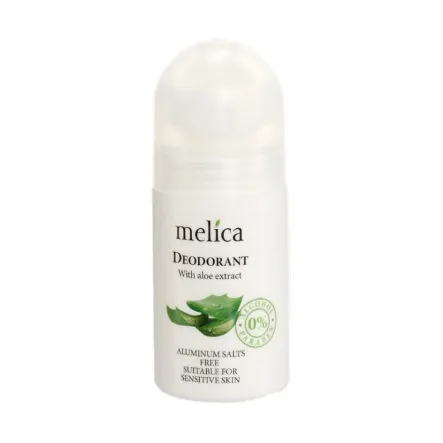 Dezodorant Roll On z Ekstraktem z Aloesu 50 ml Melica Organic