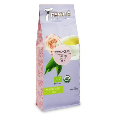 Herbata Zielona Różana Romance Me Liściasta Bio 75 G - T-Renute