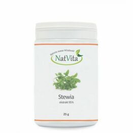 Stewia Ekstrakt 95% 25 g - Natvita