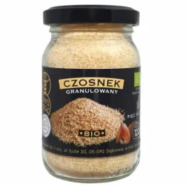 Czosnek Granulowany BIO 120 g - Pięć Przemian