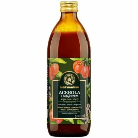 Acerola z Miąższem 500 ml - Herbal Monasterium