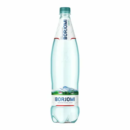 Naturalna Woda Mineralna Naturalnie Wysoko Nasycona CO2 Wysoko Zmineralizowana PET 1 l - Borjomi