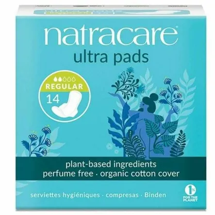 Podpaski ze Skrzydełkami Regular 14 Sztuk - NatraCare