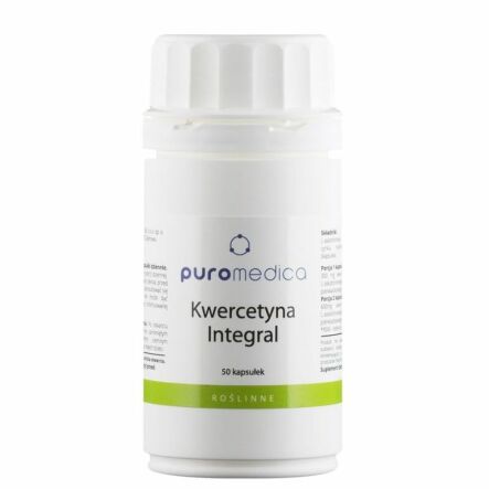 Kwercetyna Integral 50 Kapsułek - Puromedica - Wyprzedaż