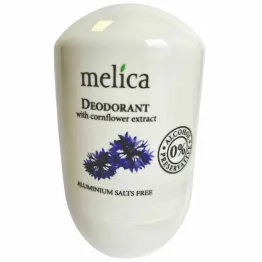 Dezodorant Roll On z Ekstraktem z Bławatka do Skóry Wrażliwej 50 ml - Melica