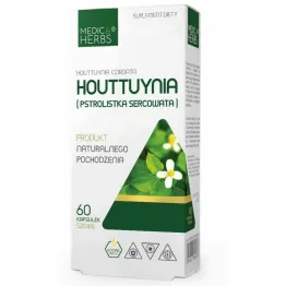 Houttuynia (Pstrolistka Sercowata)  60 Kapsułek - Medica Herbs