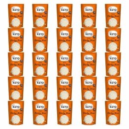 25 x Makaron Konjac w Kształcie Ryżu (Sticky Rice) do Sushi 200 g - Keto Chef