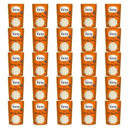 25 x Makaron Konjac w Kształcie Ryżu (Sticky Rice) do Sushi 200 g - Keto Chef
