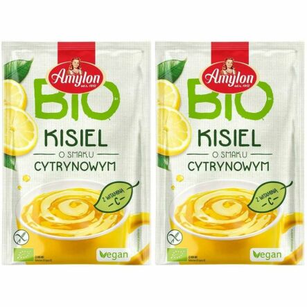 2 x Kisiel o Smaku Cytrynowym Bio 30 g - Amylon