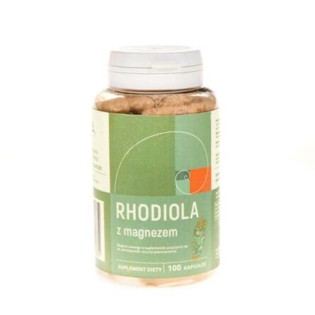 Rhodiola z Magnezem 100 Kapsułek Nanga