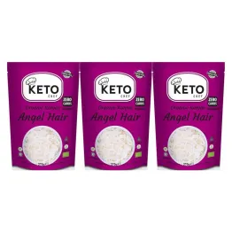3 x Makaron Konjac Angel Hair Bio 270 g (200 g) - Keto Chef