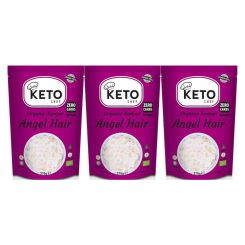 3 x Makaron Konjac Angel Hair Bio 270 g (200 g) - Keto Chef