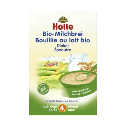 Kaszka Mleczno - Orkiszowa Bez Dodatku Cukru Bio 250 g - Holle