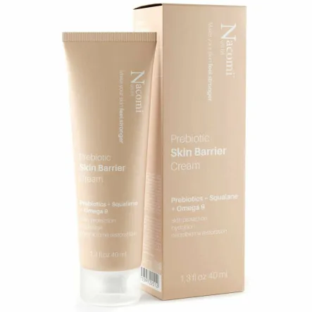 Krem do Twarzy Ultranawilżający z Prebiotykami, Skwalanem i Omega 9 40 ml - Nacomi