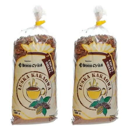 2 x Łuska Kakaowa 500 g Łuski Kakao - Bracia Cyba