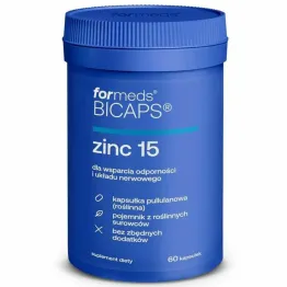 Bicaps Zinc15 Cynk 60 Kapsułek - Formeds