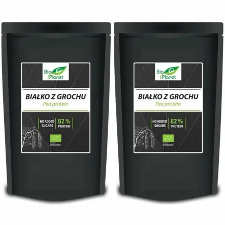 2 x Białko z Grochu w Proszku Bio 500 g - Bio Planet