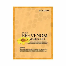 Odmładzająco - Ujędrniająca Maska w Płachcie z Jadem Pszczelim 21 g - BARONESS