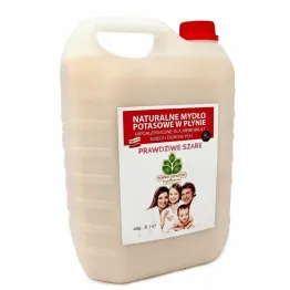 Mydło Potasowe Szare Hipoalergiczne w Płynie 5 l - Mydlarnia Powrót do Natury