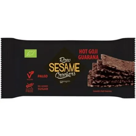 Sezamki Hot Goji Guarana Bezglutenowe Bio 20 G - Papagrin