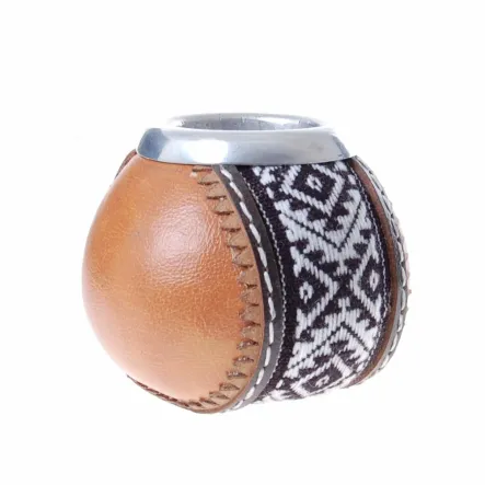 Tykwa Okuta i Obita Skórą - Matero Capibara P3 Jasny Brąz - Wyprzedaż