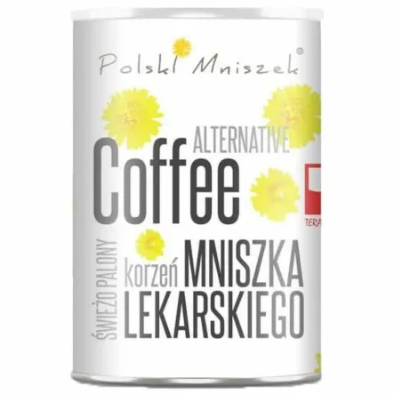 Kawa z Korzenia Mniszka Lekarskiego Smak Neutralny Bezkofeinowa 150 g - Polski Mniszek