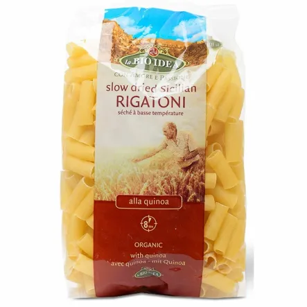 Makaron Semolinowy z Quinoa Rigatoni Bio 500 g - La Bio Idea