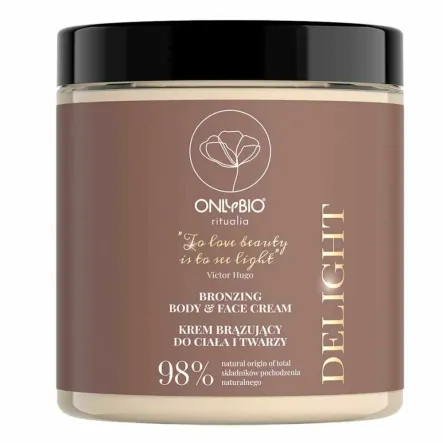 Krem Brązujący Do Ciała i Twarzy 250 ml - Only Bio