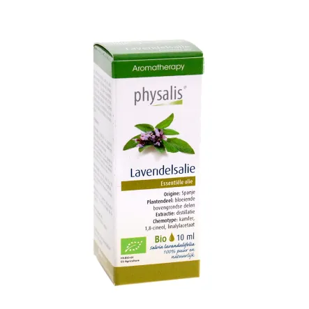 Olejek Eteryczny Lavendelsalie Szałwia Lawendolistna Bio 10 ml Physalis