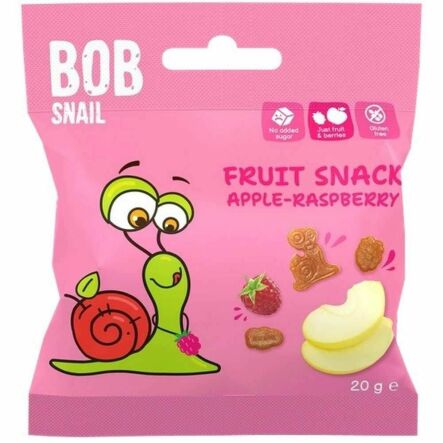 Przekąska Jabłko Malina Bez Dodatku Cukru 20 g - Bod Snail
