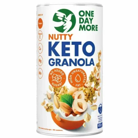 Nutty Keto Granola 450 g - One Day More