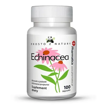 Echinacea kapsułki 100szt. - Aura Glob Trade Jeżówka Purpurowa