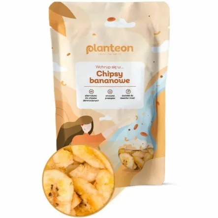 Chipsy Bananowe 500 g - Planeteon