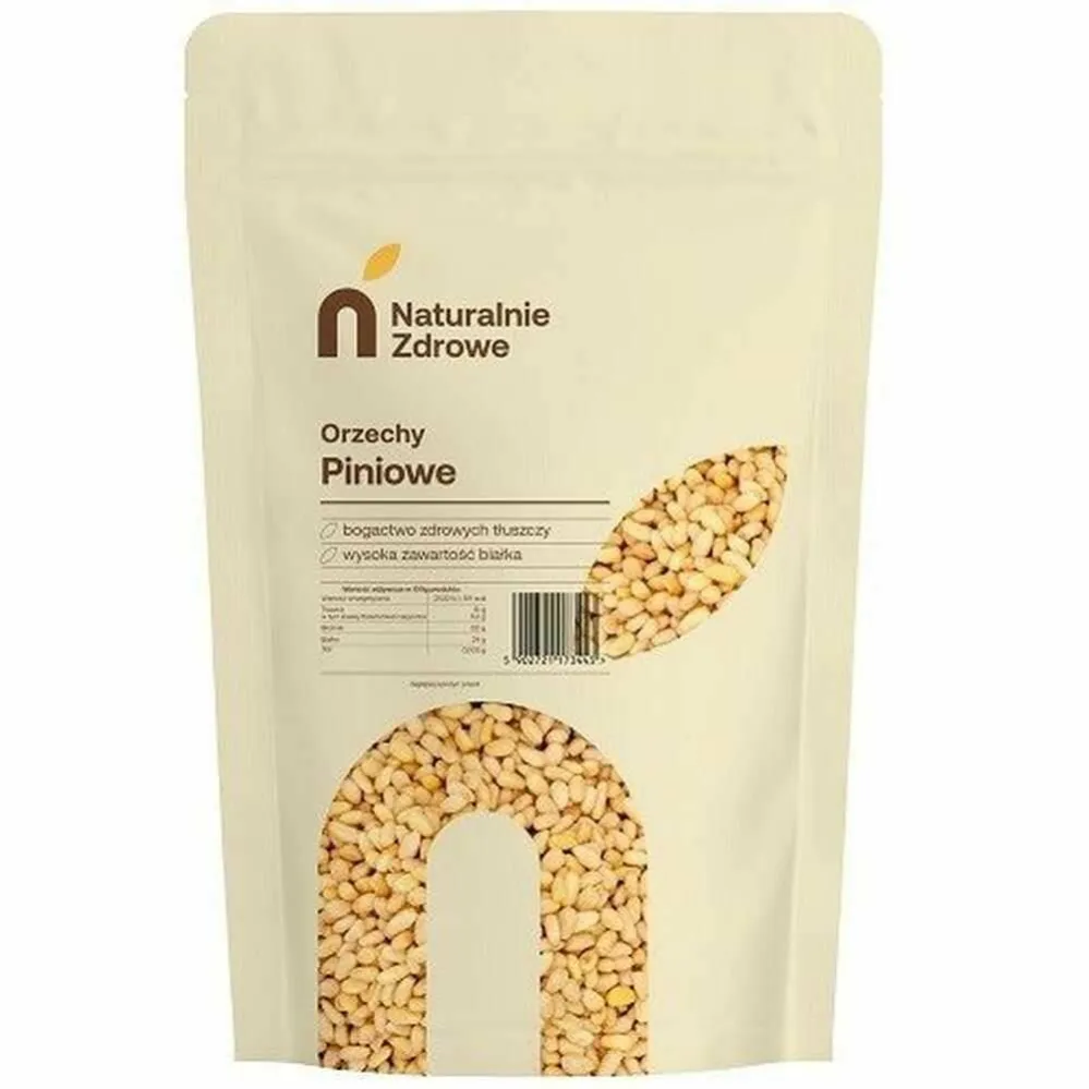 Orzechy Piniowe 250 g - Naturalnie Zdrowe