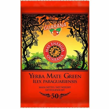 Yerba Mate Green Mas Energia Guarana 50 g (data: 31.12.2025)