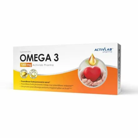 Omega 3 1000 mg 60 Kapsułek - Activlab Pharma 