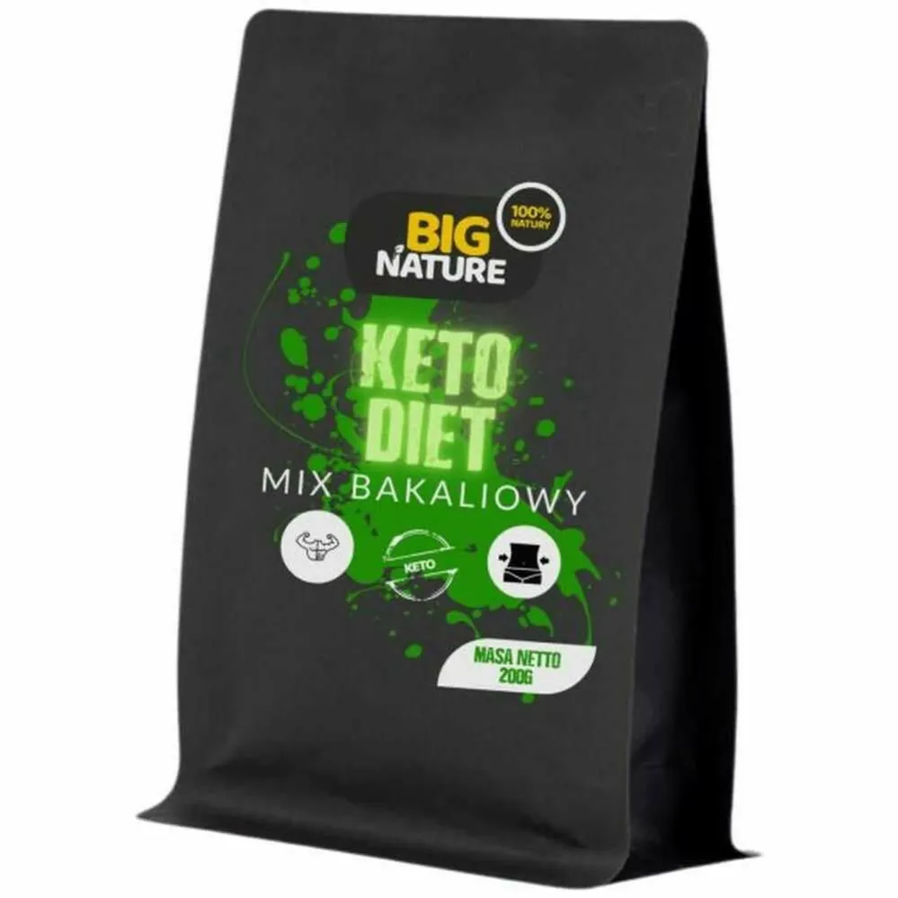 Mieszanka Bakaliowa "KETO DIET" 200 g - Big Nature