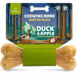 Kość do Żucia Kaczka and Jabłko 115 g (17 cm) - Pokusa
