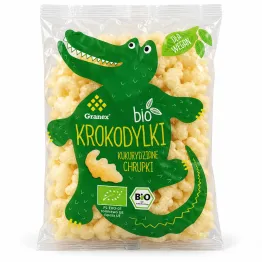 Chrupki Kukurydziane Krokodylki Bio 80 g - Granex