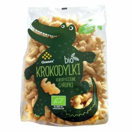 Chrupki Kukurydziane Krokodylki Bio 80 g - Granex