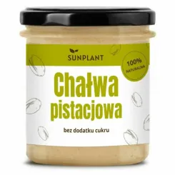 Chałwa Pistacjowa Bez Dodatku Cukru 300 g - Sunplant