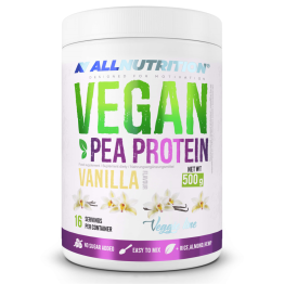 Vegan Pea Protein Białko Wanilia 500 g Allnutrition