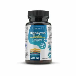 Digezyme Kompleks Multienzymatyczny 150 mg 60 Kapsułek - Pharmovit